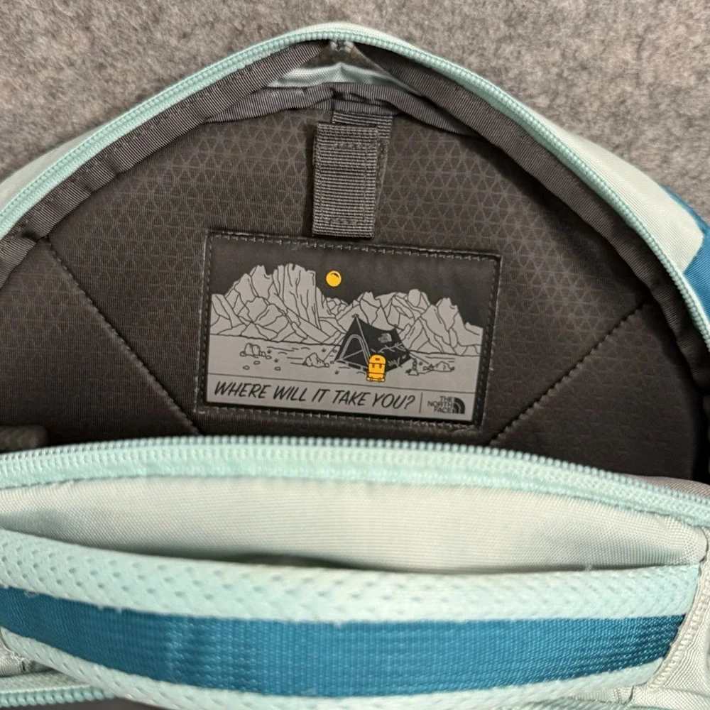 The North Face Borealis Backpack NF0A3KV4 Teal Aqua Blue Hiking Laptop Bag
